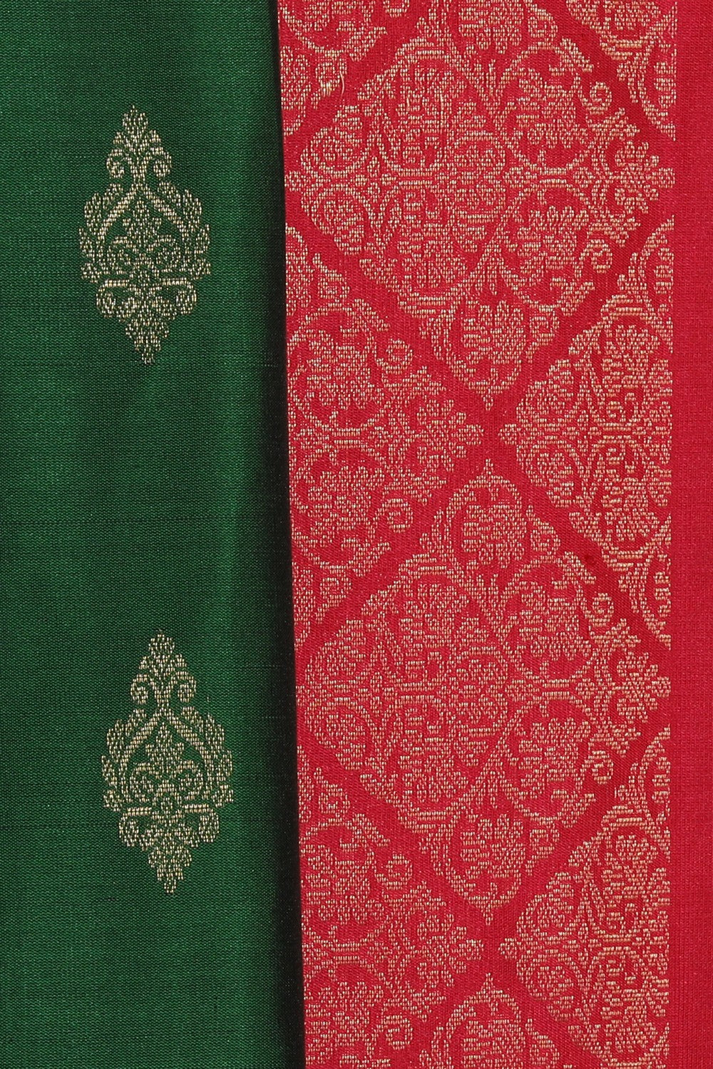 Image of South Silk Green Saree